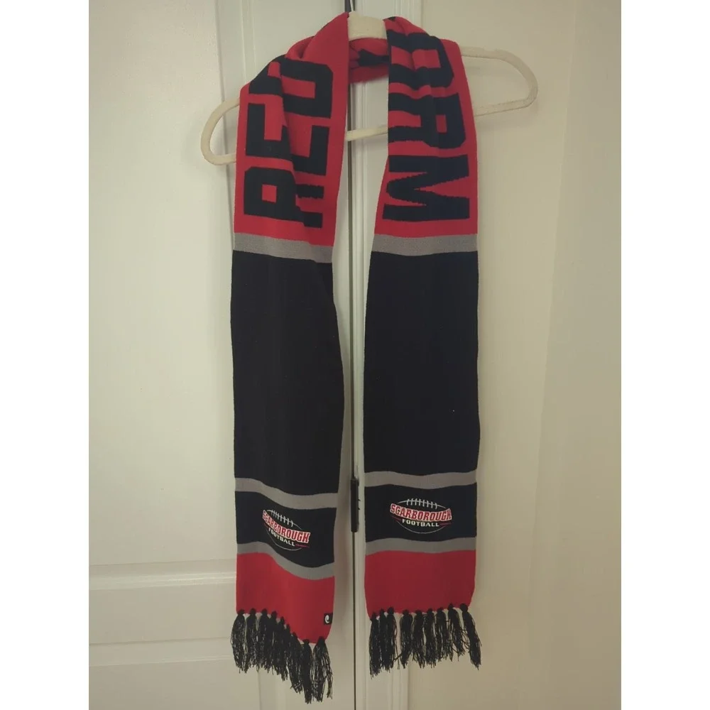 Scarborough Maine High School Red Storm Football Scarf